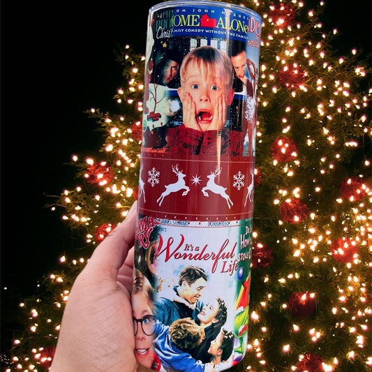 Home Alone Christmas 20oz Stainless Steel tumbler