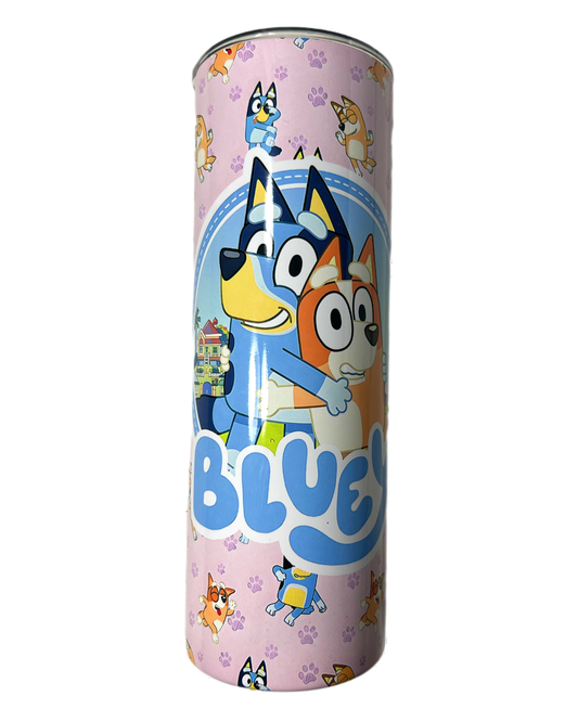 Bluey & Bingo 20oz Stainless Steel Tumbler