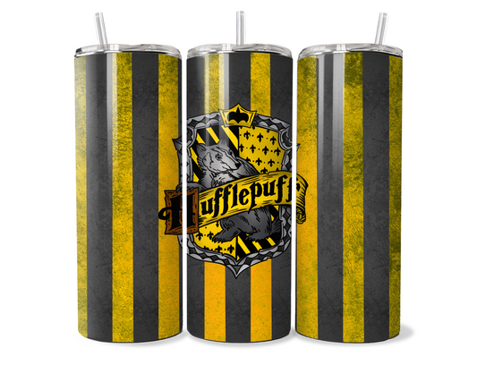 Wizard Yellow House 20oz Stainless Steel Tumbler