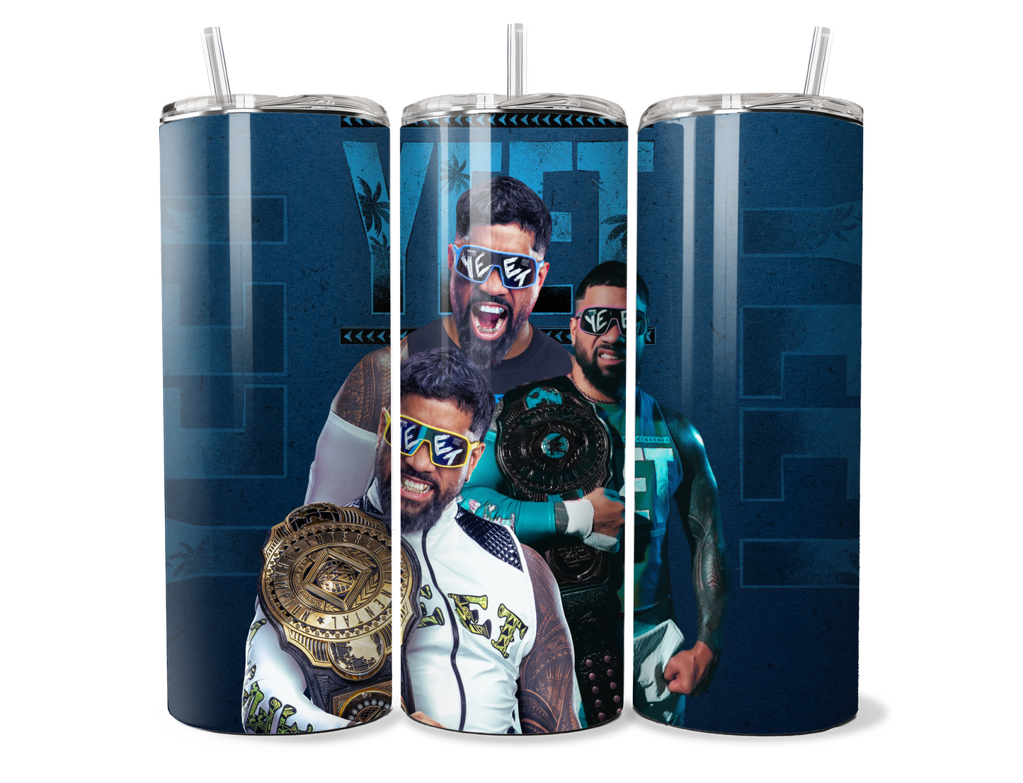 YEET Wrestling 20oz Stainless Steel Tumbler